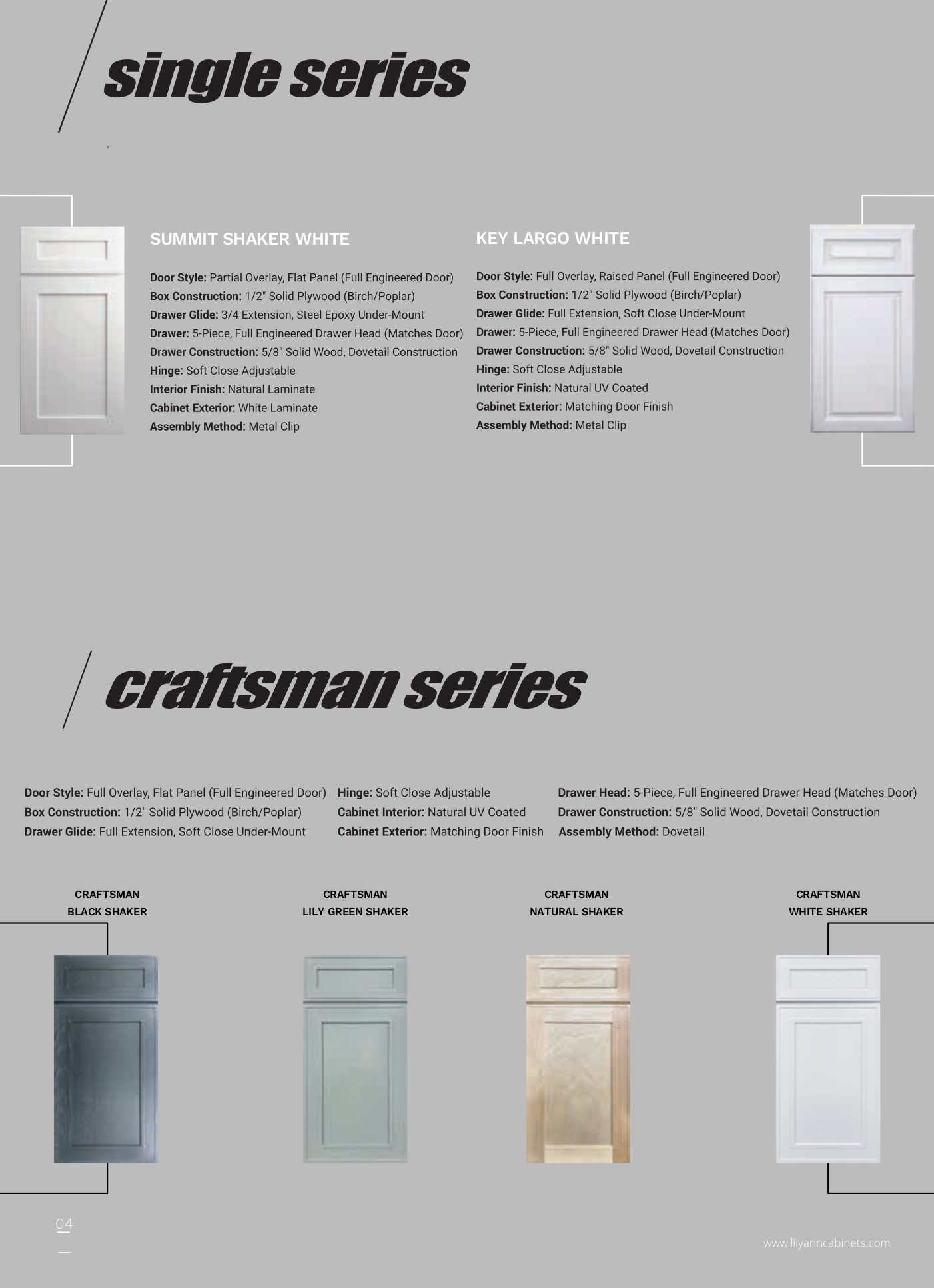 AVA Cabinetry Page 2