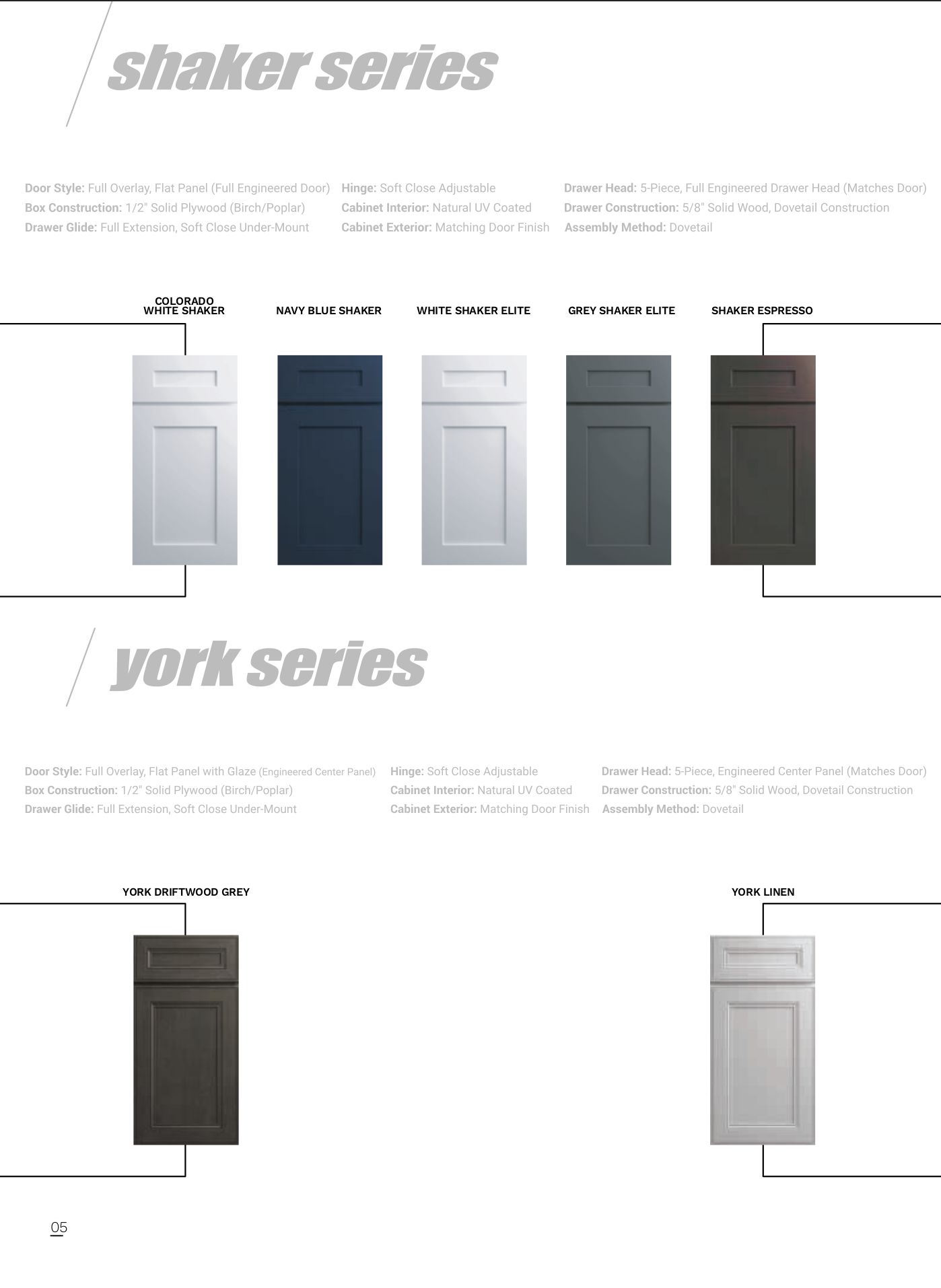 AVA Cabinetry Page 3